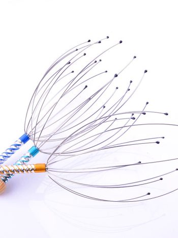 Manual Octopus Shaped Head Scalp Massage Comb