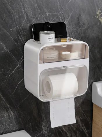 Waterproof Wall mounted Toilet paper holder