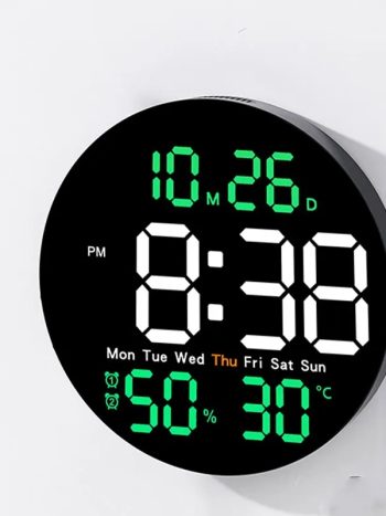 Medium Screen Display LED Digital Wall Clock