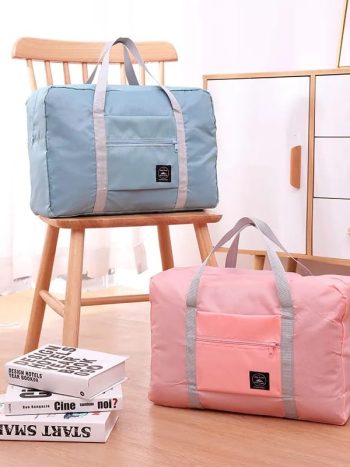 Waterproof Foldable Travelling Duffle bag, Oxford Material, Large Capacity Duffle Bag