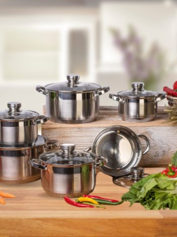 Edenberg 12pcs Stainless Steel Cookware Set EB-4011