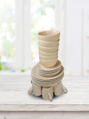 24Pcs Marble Dinner Sets