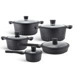 Edenberg Cookware Set – Marble Non-Stick | Edenberg Cookware Set – Marble Non-Stick | Kisasahome