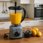 2 in 1 Blender, Super Blender, Juice Maker, Low Noise, 3 Speeds with Pulse Function, 350Watts, 1.75L-RBL-358D