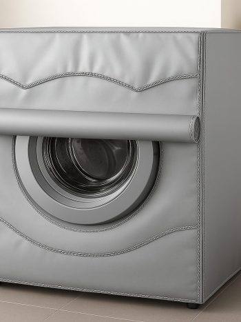 Silver Washing Front Load Machine Cover | Kisasahome