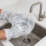 Utensil washing scouring gloves pair – durable kitchen gloves Kenya