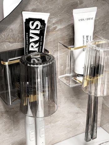 Wall Mounted Single Cup Toothbrush Holder