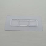 1 Pair Punch Free Self Adhesive Buckle Wall Hooks