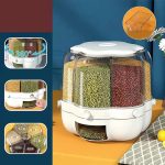 12kgs Six Point Circular Cereal Storage Box
