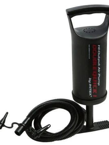 Hand Air Pump Dual-Stroke Intex Inflatable Mattress 3 Nozzles | Kisasahome