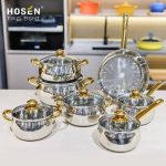 7pcs Stainless Steel Serving Bowls