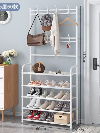 3 in 1 Five Tier Storage Rack/ Hanger Coat, Shoes and Hat