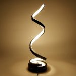 Vertical Spiral Table Lamp