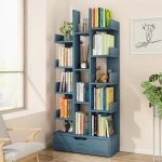 Big Multipurpose Bookshelf with a lower Drawer Case