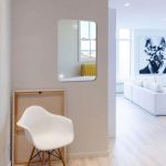 Rectangle Foldable Peel and Stick Mirror (42x27)