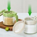 Moisture-Proof Transparent Seasoning Jar