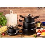 Edenberg 10pcs Marble Cookware set EB-5632