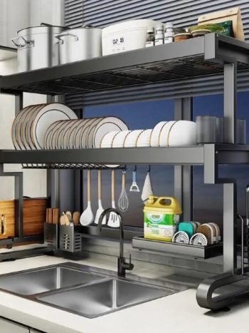 2 Layer Over the Sink Dish Rack
