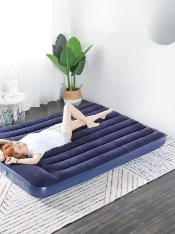 Intex Air Bed With Electric Pump 4*6 with Head Rest
