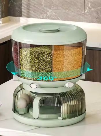 Multifunctional Cereals and Egg Organizer