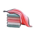 4 pcs Super Absorbent Cleaning Towels, Microfiber Cleaning Towels, Super Absorbent, Multipurpose Wash Clothes
