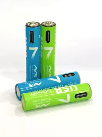 Type C Rechargeable AA Batteries