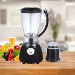 2 in 1 Super Blender, Juice Maker ,Smoothie Maker, Low Noise, 3 Speeds with Pulse Function, 500Watts, 1.5l Jug - 852BG