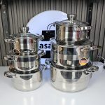 Edenberg 12pcs Stainless Steel Cookware Set EB-3731