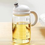 500ml Oil Jar, Autoflip Oil Dispenser, Automatic Oil Bottle, Leakproof Multifunctional Dispenser