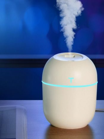 Aromatherapy Diffuser 220ml Ultrasonic Air Humidifier + Free 12 pcs Essential Oils