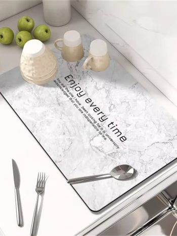 Absorbent Dish Drying Mat (40x60cm)