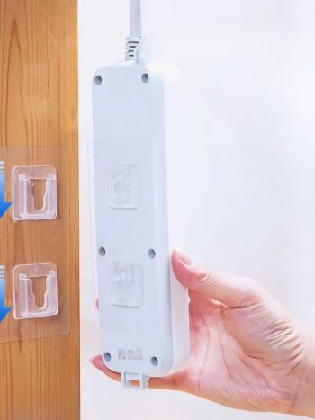 5 Pairs Double Sided Multipurpose Hooks, No Drill Hooks, Waterproof, Self Adhesive Double Sided Hooks