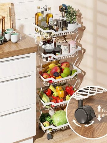 5 Tier Collapsible Fruit Rack