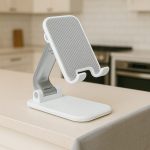 Adjustable Dual Shaft Desktop Phone Holder