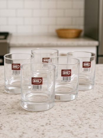 6pcs Redberry Whisky Glass Set