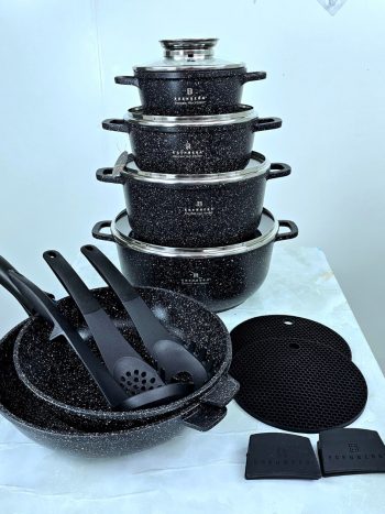 Edenberg 17pcs Marble Cookware set EB-8181