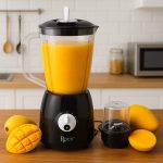 2 in 1 Blender, Super Blender, Juice Maker, Low Noise, 3 Speeds with Pulse Function, 500Watts, 1.75L-RBL-375D