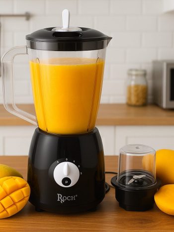 2 in 1 Blender, Super Blender, Juice Maker, Low Noise, 3 Speeds with Pulse Function, 500Watts, 1.75L-RBL-375D