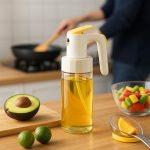 180ml Oil Spray Bottle with Mister Pump Glass | Kisasahome Kenya