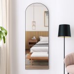 Semi Circle Peel and Stick Mirror 40*120cm