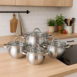 Edenberg 8pcs Stainless Steel Cookware Set EB-3718