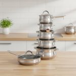 Edenberg 12pcs Stainless Steel Cookware Set EB-3720