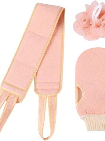 3pcs Body Wash Bathing Accessories
