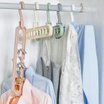 9-Slot Magic Space-Saving Wardrobe Hanger Rotating 360° | Kisasahome Kenya