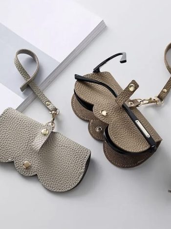 Fashion Sunglasses Case PU Leather Pouch 14x7cm Portable | Kisasahome Kenya