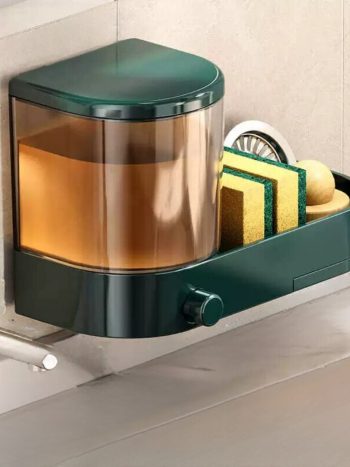 Wall Mounted Shower Gel Soap Dispenser 1200ml No-Drill | Kisasahome Kenya
