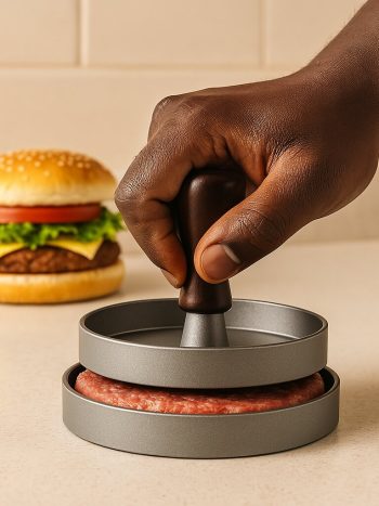 Stainless Steel Burger Press Patty Maker Non-Stick | Kisasahome Kenya
