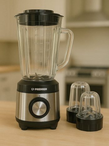 Premier 3-in-1 Blender Grinder 600W 1.8L PM523BG | Kisasahome Kenya