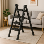 4-Step Folding Ladder Alloy Anti-Slip Foldable — Kisasahome Kenya