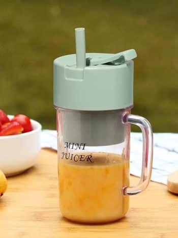 330ML Smoothie  Portable Blender Acrylic Portable Juice Cup, Rechargeable Blender, Portable Juicer